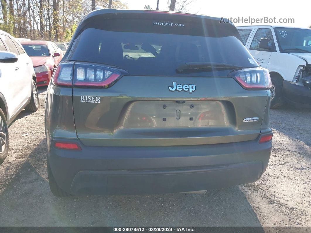 2019 Jeep Cherokee Latitude Fwd Gray vin: 1C4PJLCB7KD145395