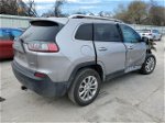 2019 Jeep Cherokee Latitude Silver vin: 1C4PJLCB7KD148233