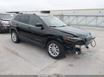 2019 Jeep Cherokee Latitude Fwd Black vin: 1C4PJLCB7KD241074