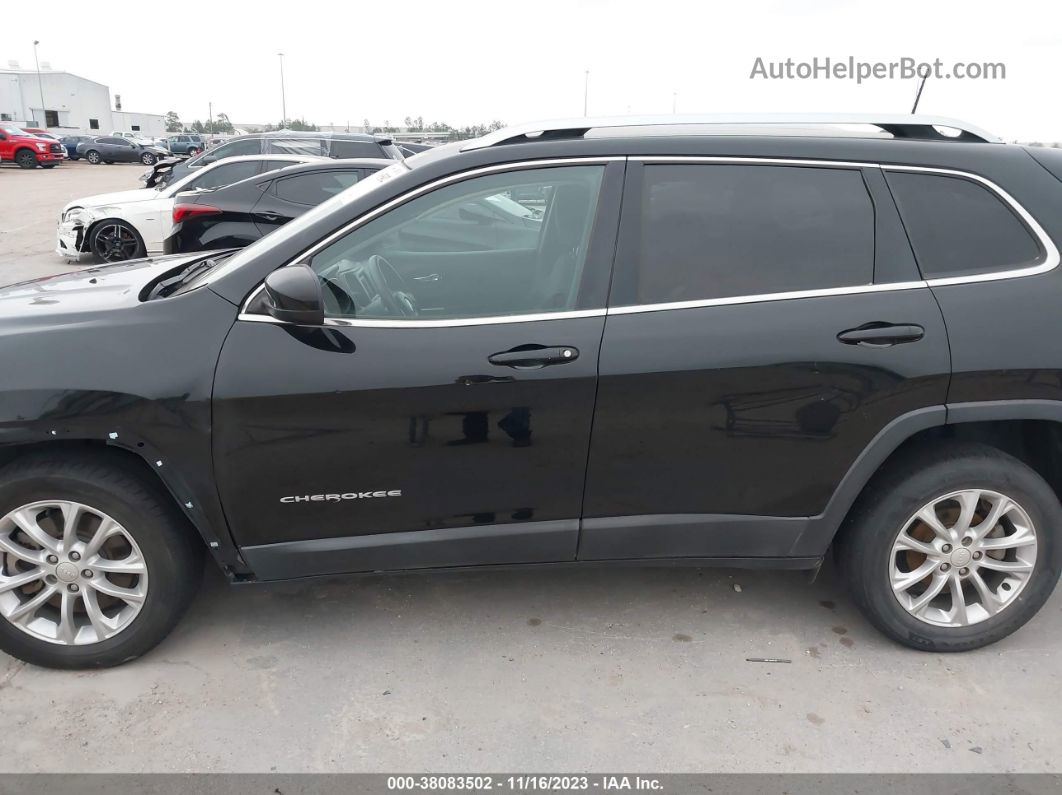 2019 Jeep Cherokee Latitude Fwd Черный vin: 1C4PJLCB7KD241074