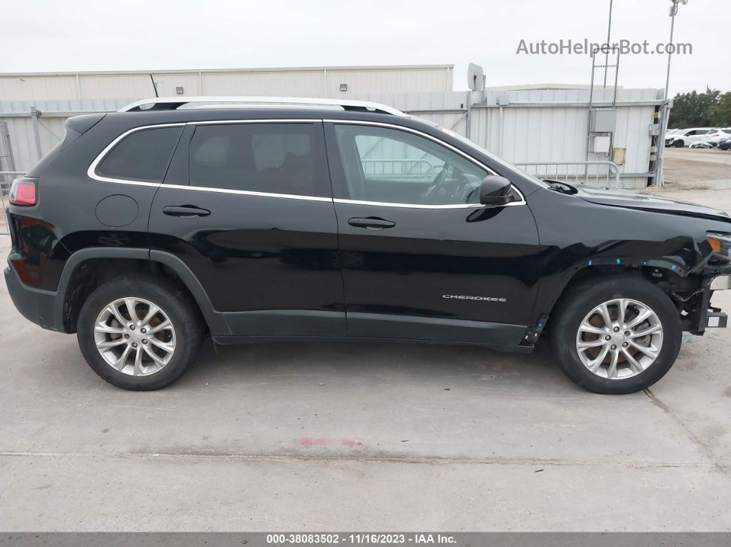 2019 Jeep Cherokee Latitude Fwd Черный vin: 1C4PJLCB7KD241074