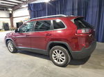 2019 Jeep Cherokee Latitude Red vin: 1C4PJLCB7KD325458