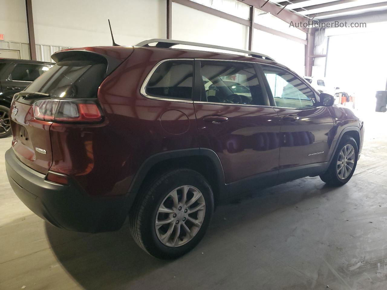 2019 Jeep Cherokee Latitude Красный vin: 1C4PJLCB7KD325458