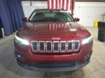 2019 Jeep Cherokee Latitude Red vin: 1C4PJLCB7KD325458