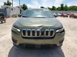 2021 Jeep Cherokee Latitude Green vin: 1C4PJLCB7MD195989