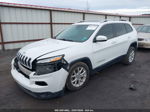 2016 Jeep Cherokee Latitude White vin: 1C4PJLCB8GW201520