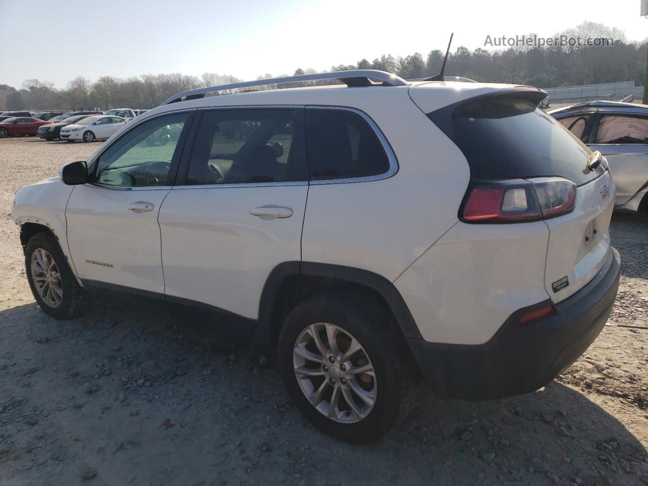 2019 Jeep Cherokee Latitude Белый vin: 1C4PJLCB8KD160181