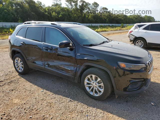 2019 Jeep Cherokee Latitude Black vin: 1C4PJLCB8KD175778