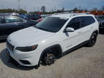 2019 Jeep Cherokee Latitude White vin: 1C4PJLCB8KD266968