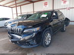 2019 Jeep Cherokee Latitude Fwd Black vin: 1C4PJLCB8KD296861