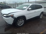 2019 Jeep Cherokee Latitude White vin: 1C4PJLCB8KD308037