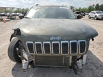 2019 Jeep Cherokee Latitude Green vin: 1C4PJLCB8KD486417