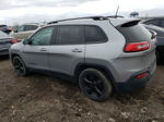 2016 Jeep Cherokee Latitude Gray vin: 1C4PJLCB9GW107758