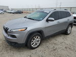 2016 Jeep Cherokee Latitude Silver vin: 1C4PJLCB9GW233702