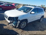 2019 Jeep Cherokee Latitude Fwd White vin: 1C4PJLCB9KD128761