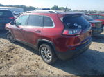 2019 Jeep Cherokee Latitude Fwd Red vin: 1C4PJLCB9KD153031