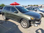 2019 Jeep Cherokee Latitude Green vin: 1C4PJLCB9KD193450