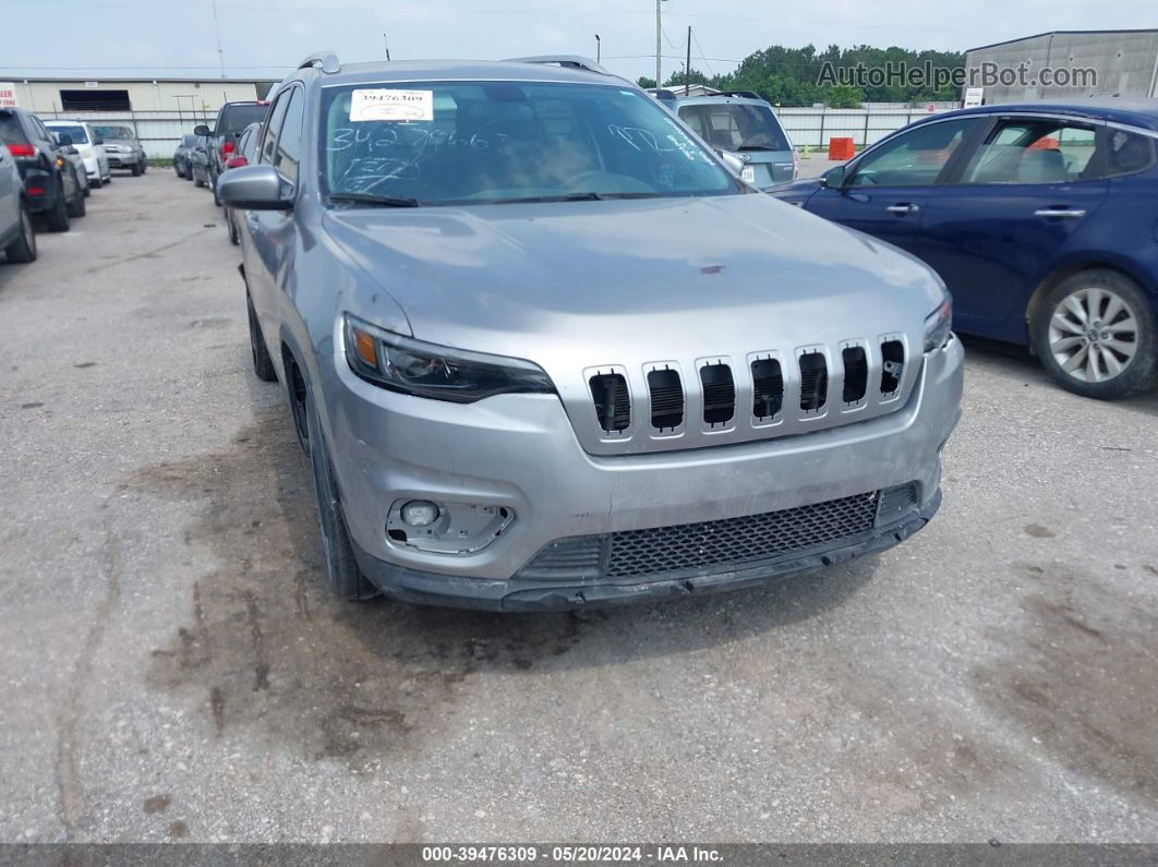 2019 Jeep Cherokee Latitude Fwd Gray vin: 1C4PJLCB9KD307513