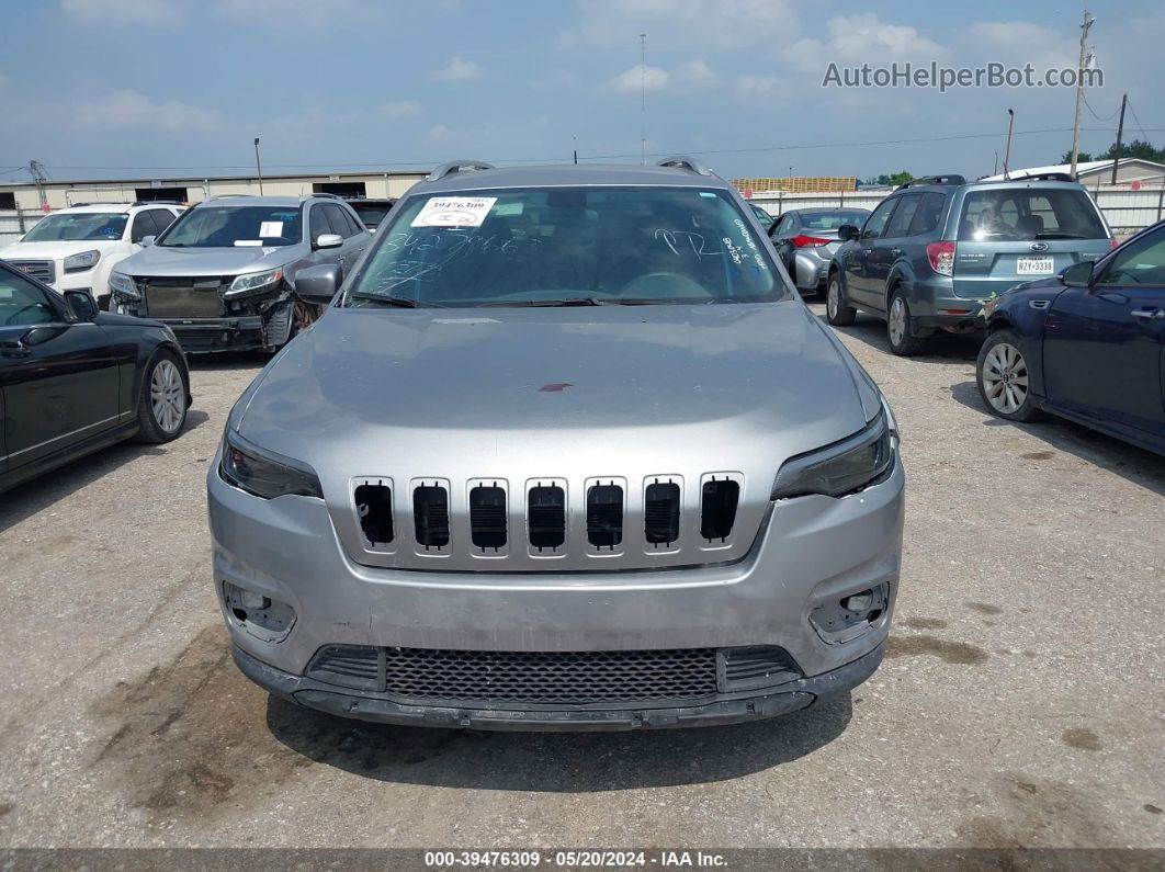 2019 Jeep Cherokee Latitude Fwd Gray vin: 1C4PJLCB9KD307513