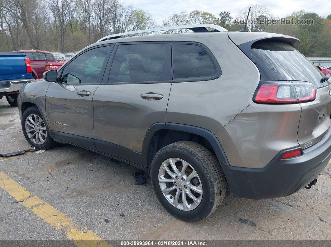 2021 Jeep Cherokee Latitude Fwd Brown vin: 1C4PJLCB9MD113387