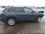 2021 Jeep Cherokee Latitude Fwd Blue vin: 1C4PJLCB9MD169460