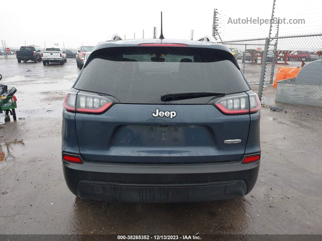 2021 Jeep Cherokee Latitude Fwd Blue vin: 1C4PJLCB9MD169460