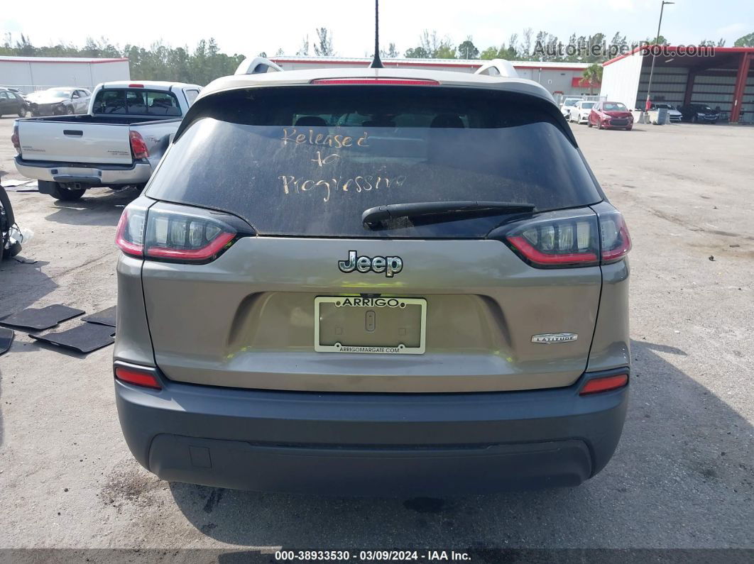 2021 Jeep Cherokee Latitude Fwd Gray vin: 1C4PJLCB9MD208063