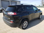 2021 Jeep Cherokee Latitude Black vin: 1C4PJLCB9MD217961