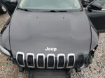 2014 Jeep Cherokee Latitude Black vin: 1C4PJLCBXEW323700