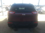 2015 Jeep Cherokee Latitude Burgundy vin: 1C4PJLCBXFW542352