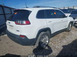 2019 Jeep Cherokee Latitude Fwd White vin: 1C4PJLCBXKD203161