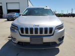 2019 Jeep Cherokee Latitude Silver vin: 1C4PJLCBXKD242803