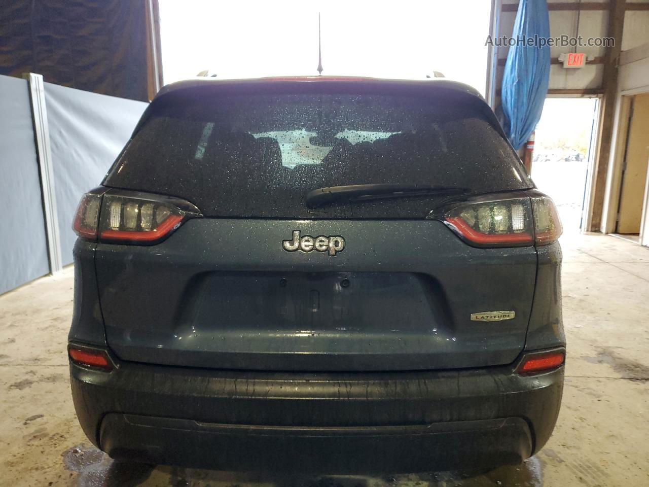 2021 Jeep Cherokee Latitude Gray vin: 1C4PJLCBXMD165062