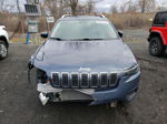 2021 Jeep Cherokee Latitude Синий vin: 1C4PJLCBXMD165062