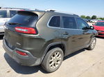 2016 Jeep Cherokee Latitude Green vin: 1C4PJLCS0GW108636