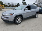 2014 Jeep Cherokee Latitude Серебряный vin: 1C4PJLCS1EW102860