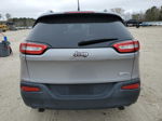 2014 Jeep Cherokee Latitude Silver vin: 1C4PJLCS1EW102860