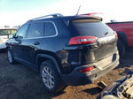 2014 Jeep Cherokee Latitude Черный vin: 1C4PJLCS1EW115365