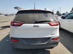 2014 Jeep Cherokee Latitude White vin: 1C4PJLCS1EW115415