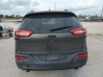 2014 Jeep Cherokee Latitude Серый vin: 1C4PJLCS1EW300807