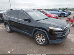 2015 Jeep Cherokee Latitude Black vin: 1C4PJLCS1FW700786