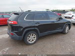 2015 Jeep Cherokee Latitude Black vin: 1C4PJLCS1FW700786