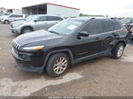 2015 Jeep Cherokee Latitude Black vin: 1C4PJLCS1FW700786