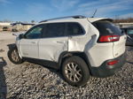 2014 Jeep Cherokee Latitude White vin: 1C4PJLCS2EW106190