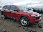 2014 Jeep Cherokee Latitude Red vin: 1C4PJLCS2EW241850