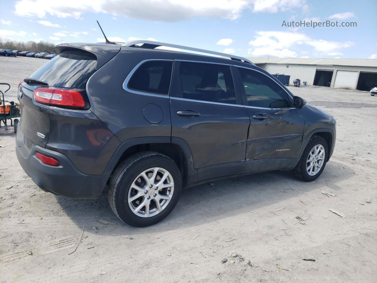 2014 Jeep Cherokee Latitude Black vin: 1C4PJLCS3EW288322