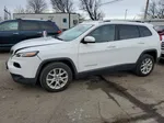 2015 Jeep Cherokee Latitude White vin: 1C4PJLCS3FW678273