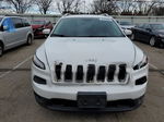 2015 Jeep Cherokee Latitude White vin: 1C4PJLCS3FW678273