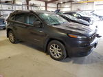 2016 Jeep Cherokee Latitude Charcoal vin: 1C4PJLCS3GW166885