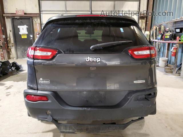 2016 Jeep Cherokee Latitude Charcoal vin: 1C4PJLCS3GW166885